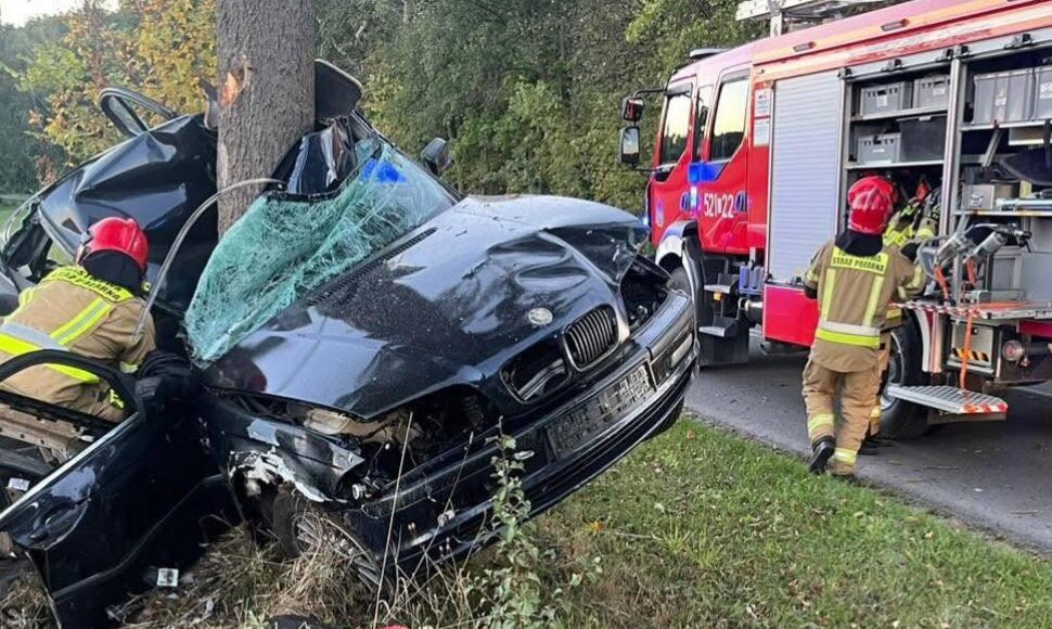 Avarija Lenkijoje
