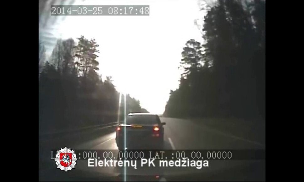 Nufilmuotas pavojingo i&scaron;puolio akimirka