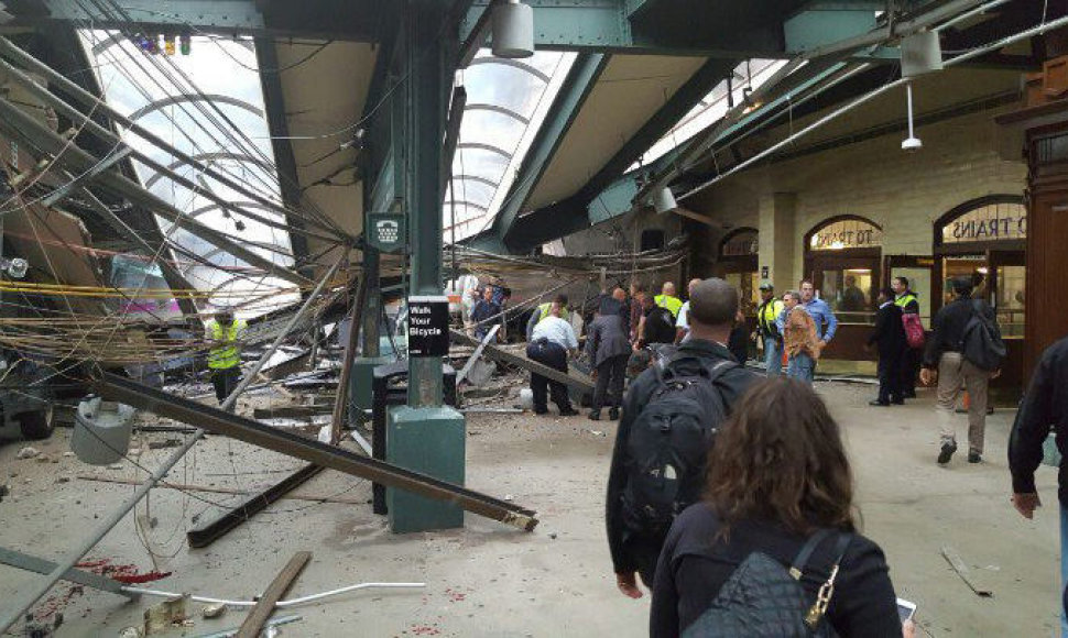 Traukinio nelaimė Hobokeno stotyje