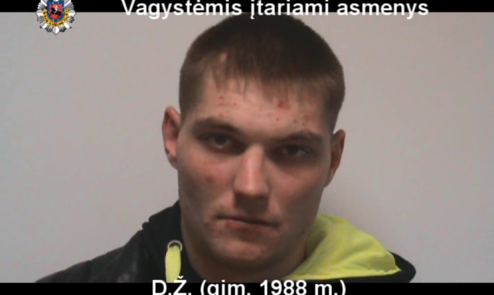 Įtariamasis D.Ž. (gim. 1988 m.)