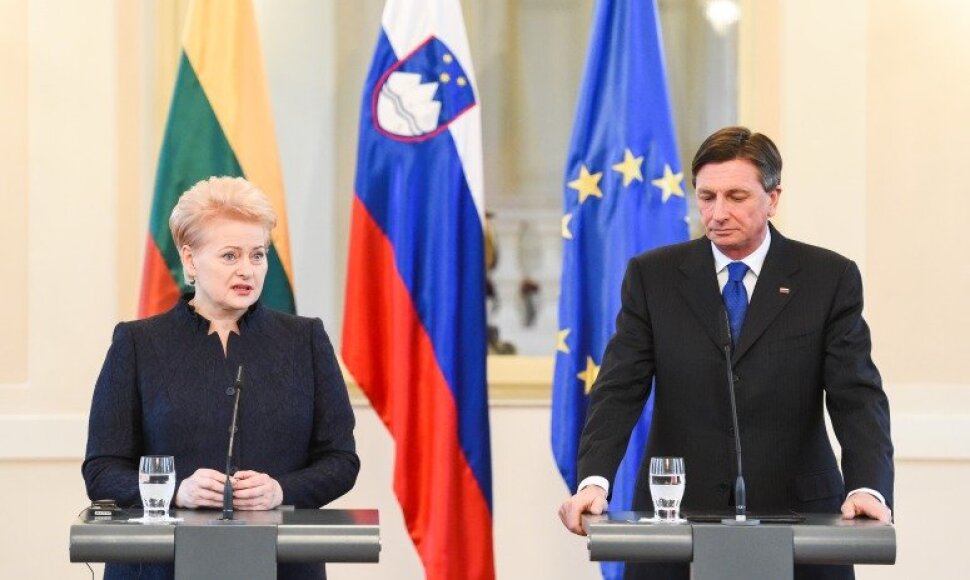 Prezidentė su oficialiu vizitu lankosi Slovėnijoje