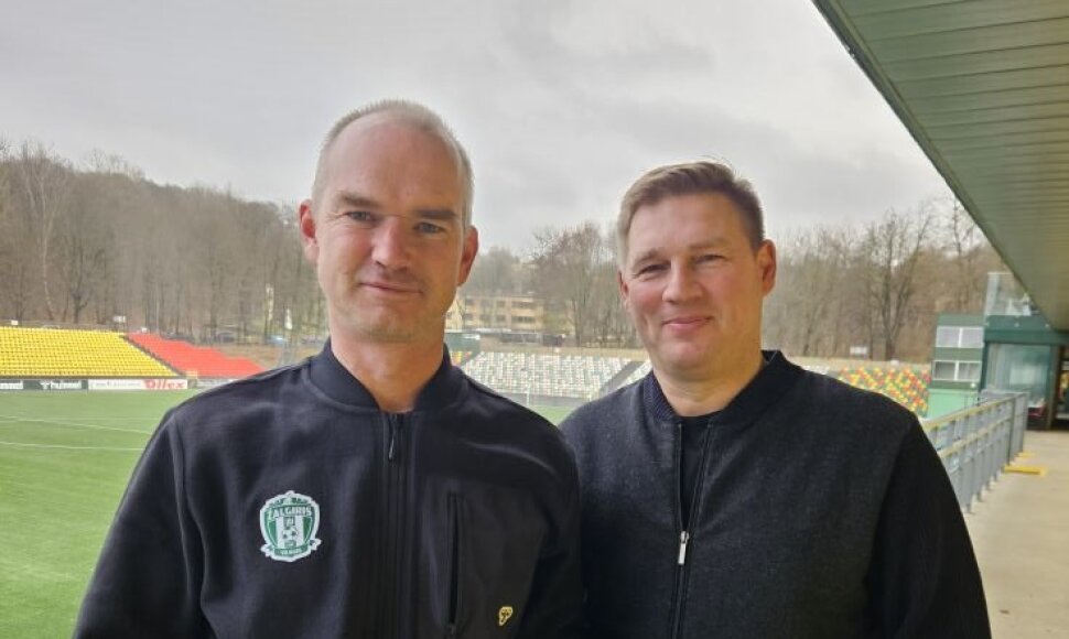 Mindaugas Kasperūnas ir Rolandas Džiauk&scaron;tas