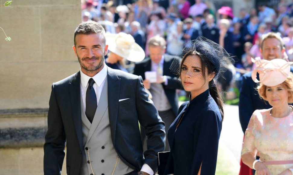 Davidas Beckhamas ir Victoria Beckham