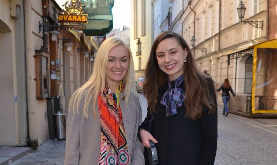 Gatvės stilius Vilniuje: Raimonda ir Paulina