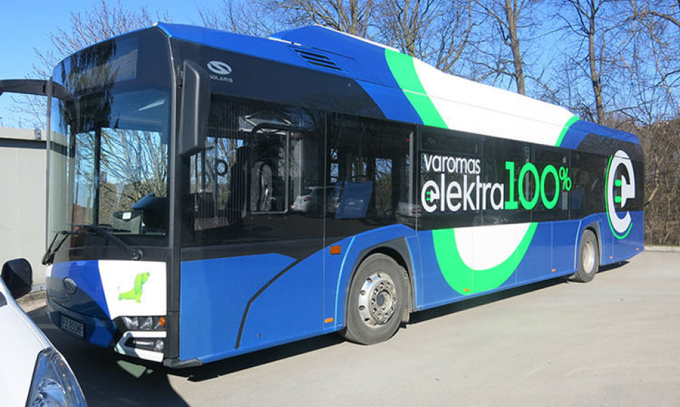 Elektrinio autobuso idėja Tauragėje buvo pristatyta jau prieš kelerius metus