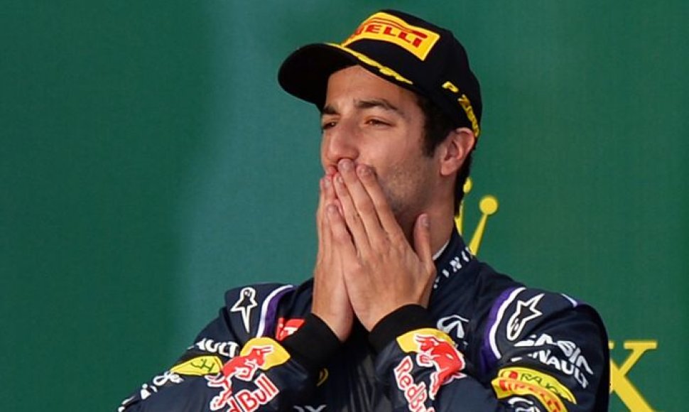 Danielis Ricciardo, „Red Bull“