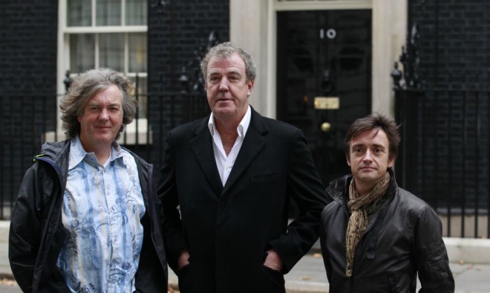 Šmaikščioji "Aukščiausios pavaros" Trijulė: Jamesas May, Jeremy Clarksonas ir Richardas Hammondas