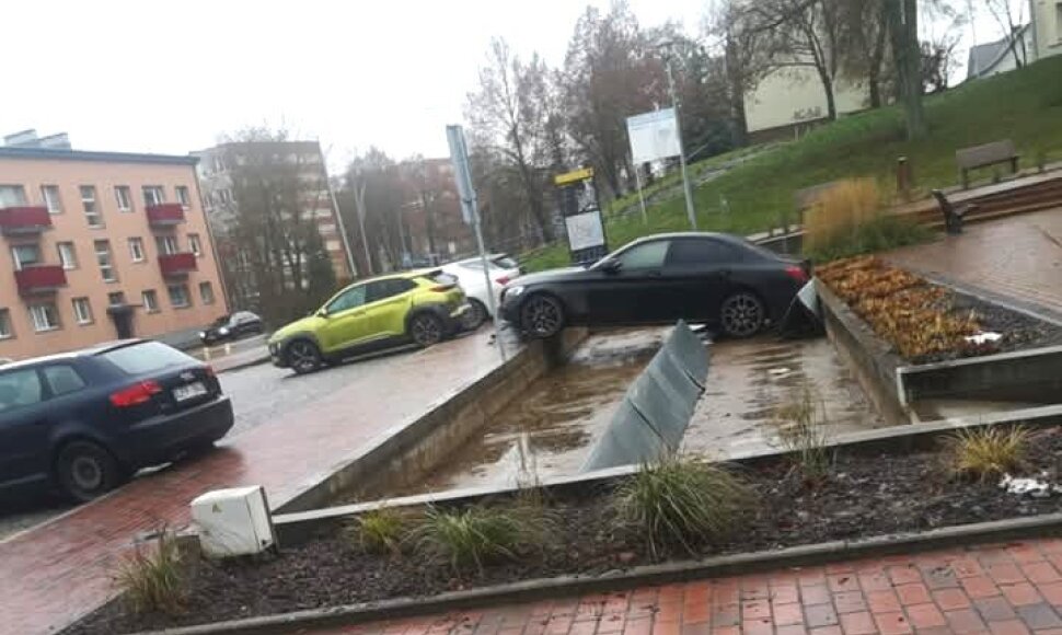 Avarijos vietoje