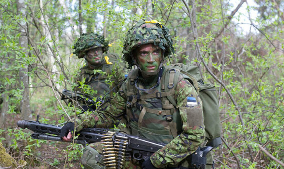 Estijos Skautų bataliono kariai
