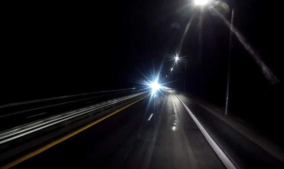 Norvegijoje lietuvis lėkė priešinga automagistralės puse