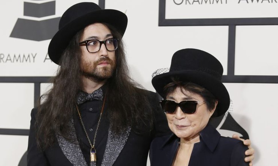 Yoko Ono su sūnumi Seanu Lennonu