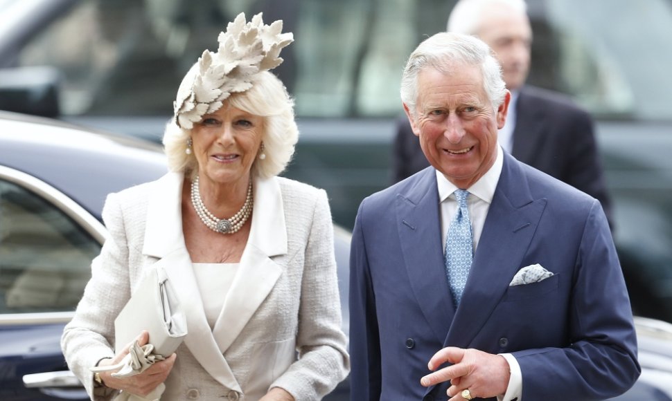 Princas Charlesas ir Kornvalio hercogienė Camilla