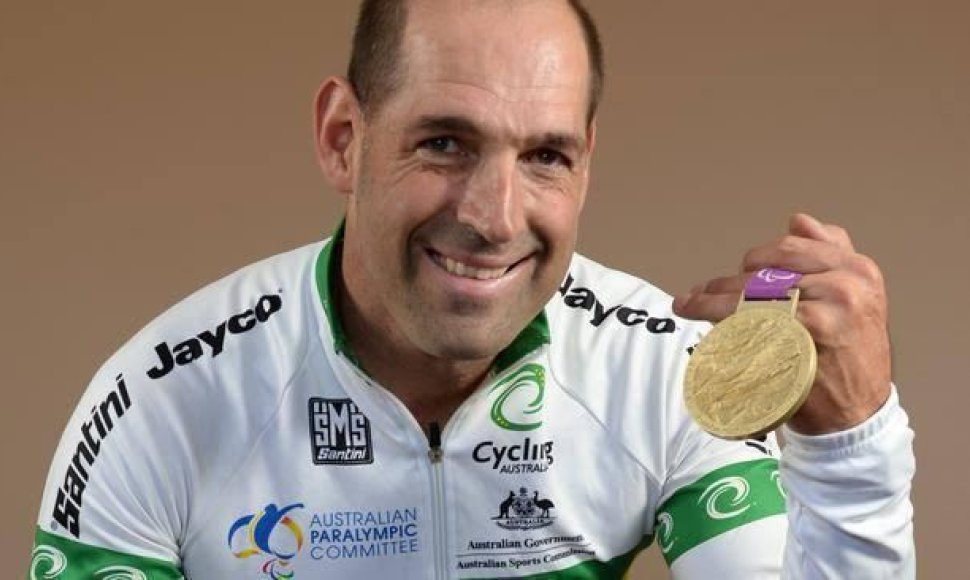 Kieranas Modra paralimpinėse žaidynėse buvo laimėjęs 5 aukso medalius.
