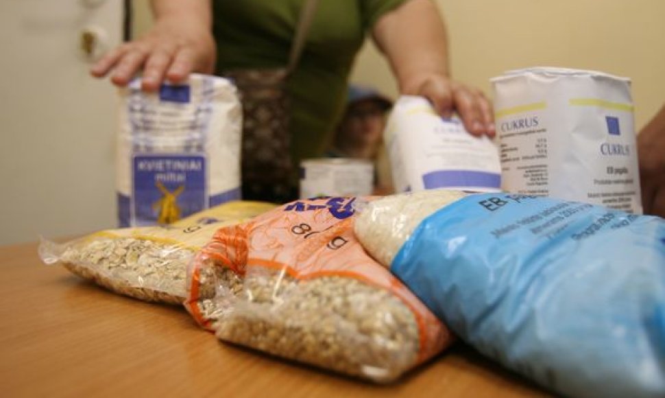 Liepos 13-29 dienomis beveik 23 tūkst. labiausiai nepasiturinčių žmonių Vilniuje ir Panevėžyje sulauks paramos maisto produktais.
