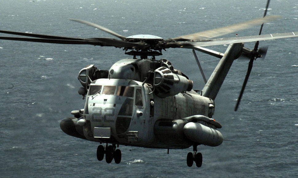 Sunkusis sraigtasparnis CH-53E „Super Stallion“