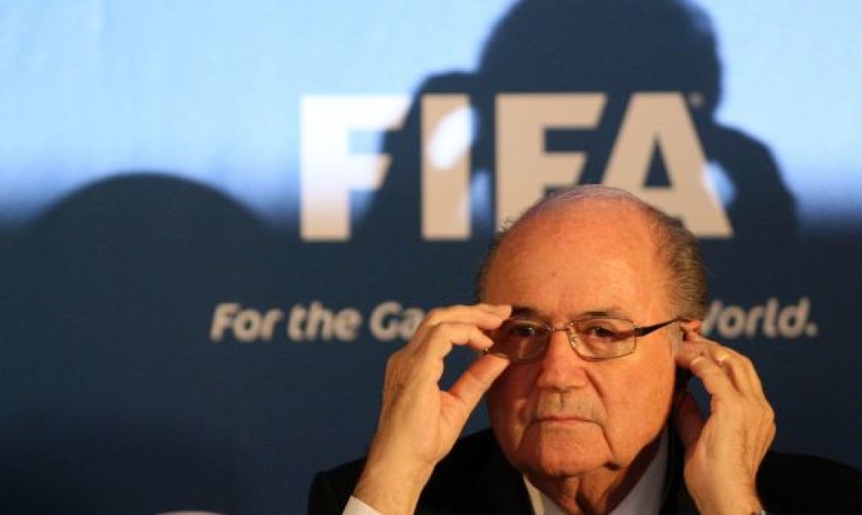 FIFA prezidentas S.Blatteris