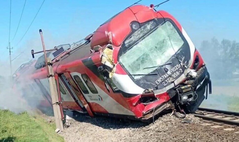 Traukinio avarija Lenkijoje