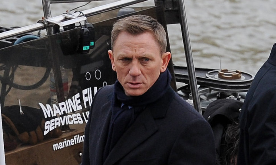 Danielis Craigas juostos „Spectre“ filmavime