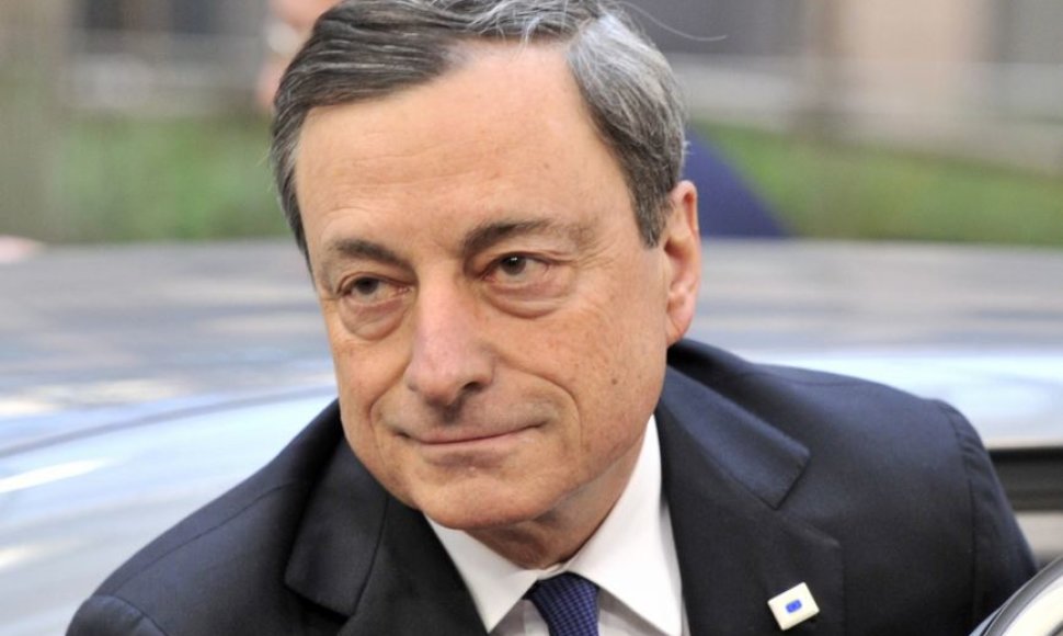 Europos Centrinio Banko prezidentas Mario Draghi