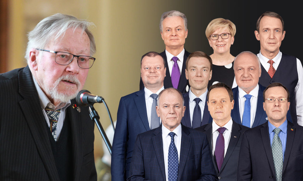 V.Landsbergio klausimas kandidatams prezidento rinkimuose