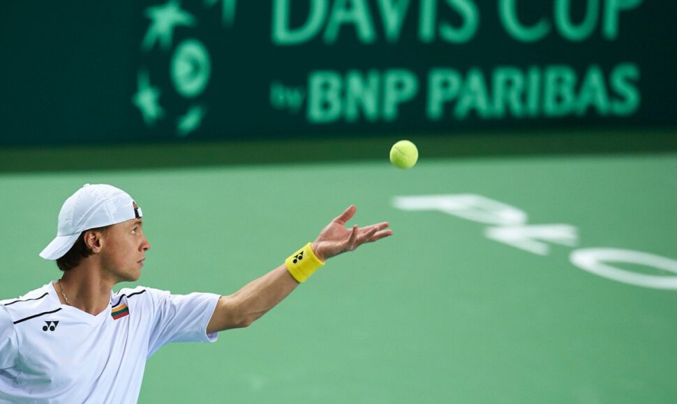 Paduoda Ričardas Berankis