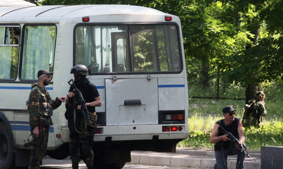 Prorusiški teroristai Donecke