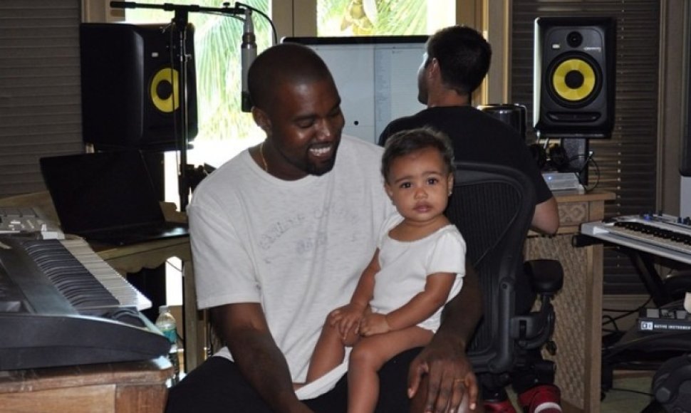 Kanye Westas su dukra North