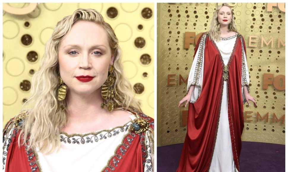 Gwendoline Christie „Emmy“ apdovanojimų ceremonijoje