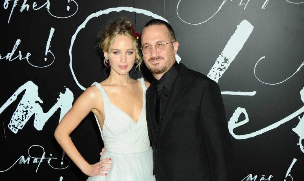 Jennifer Lawrence ir Darrenas Aronofsky