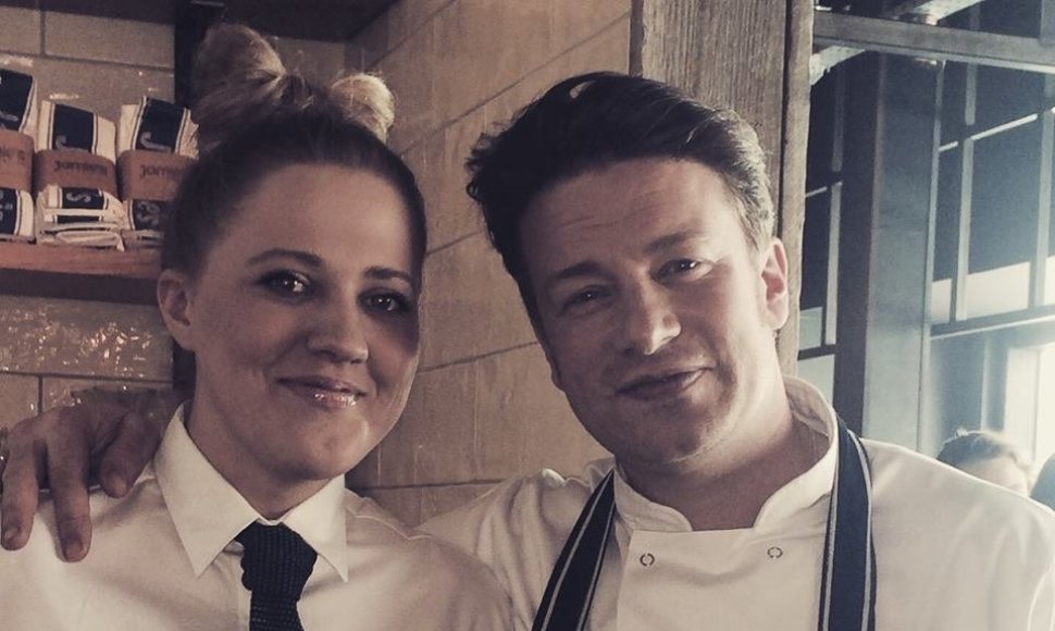 Eglė ir Jamie Oliveris
