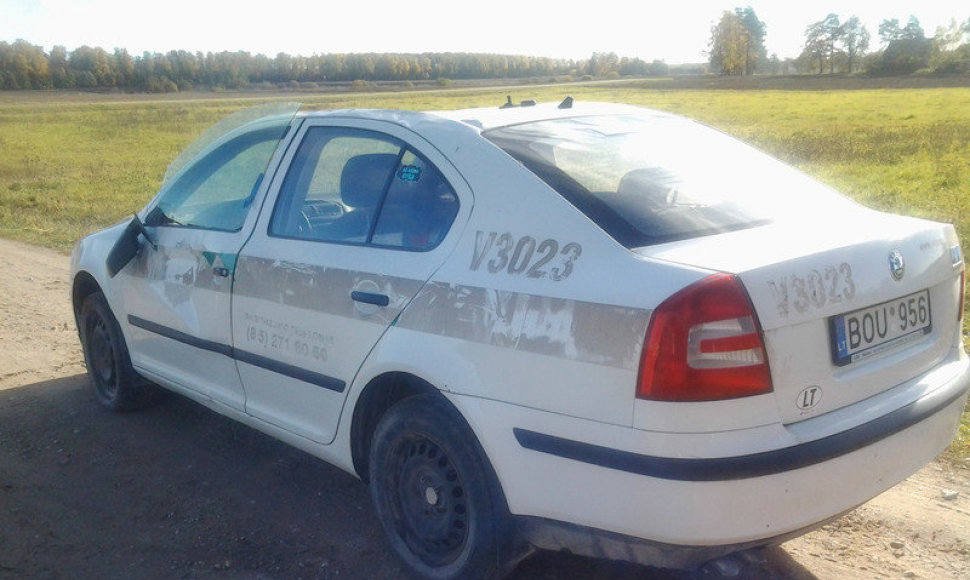 Policijos „Škoda Octavia“