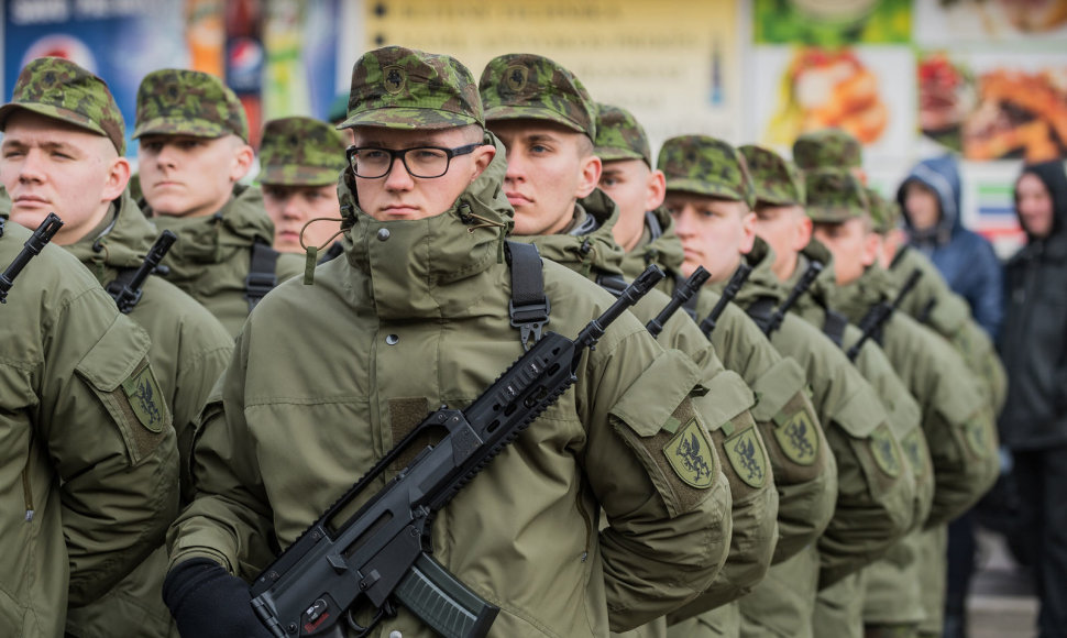 Motorizuotosios pėstininkų brigados „Žemaitija“ šauktinių priesaika