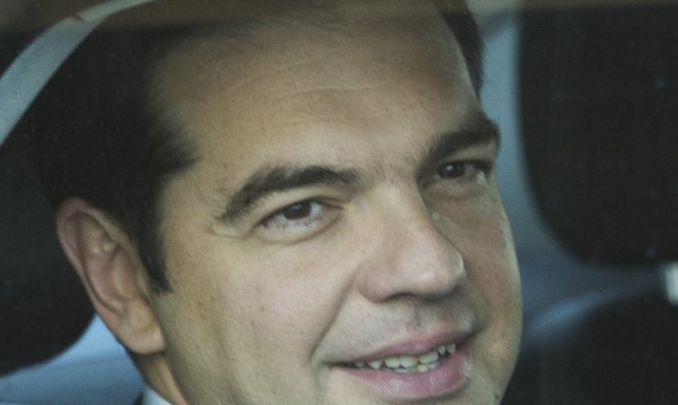 Graikų ministras pirmininkas Alexis Tsipras