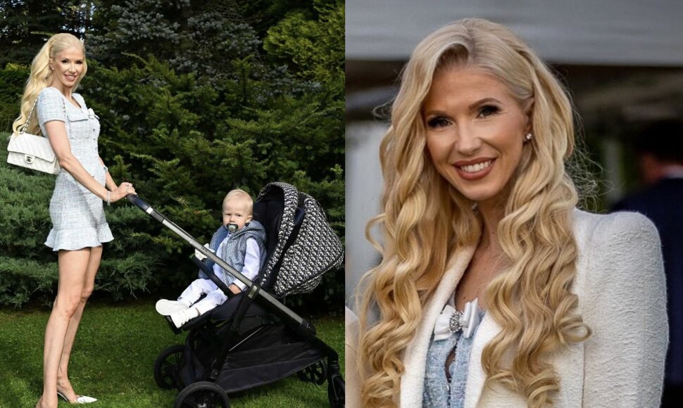 Inga Stumbrienė su sūnumi Viljamu
