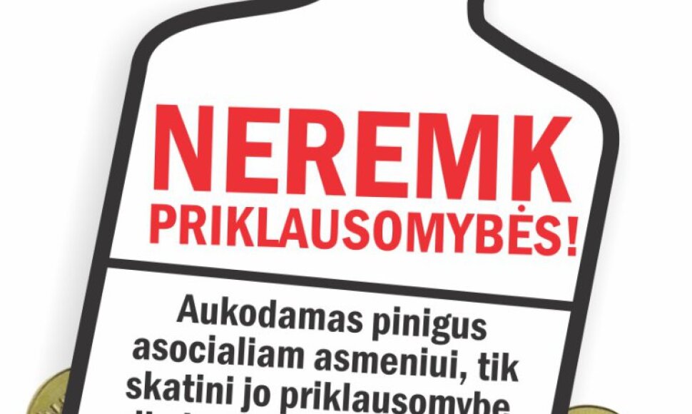 Socialinės akcijos lankstinukas