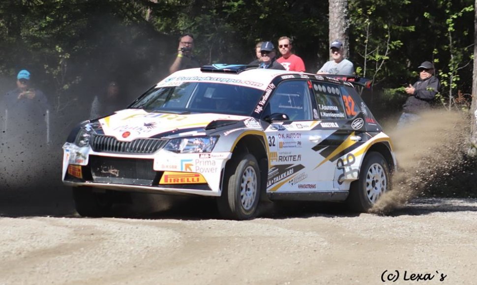 Teemu Asunmaa dalyvaus „Samsonas Rally Rokiškis“