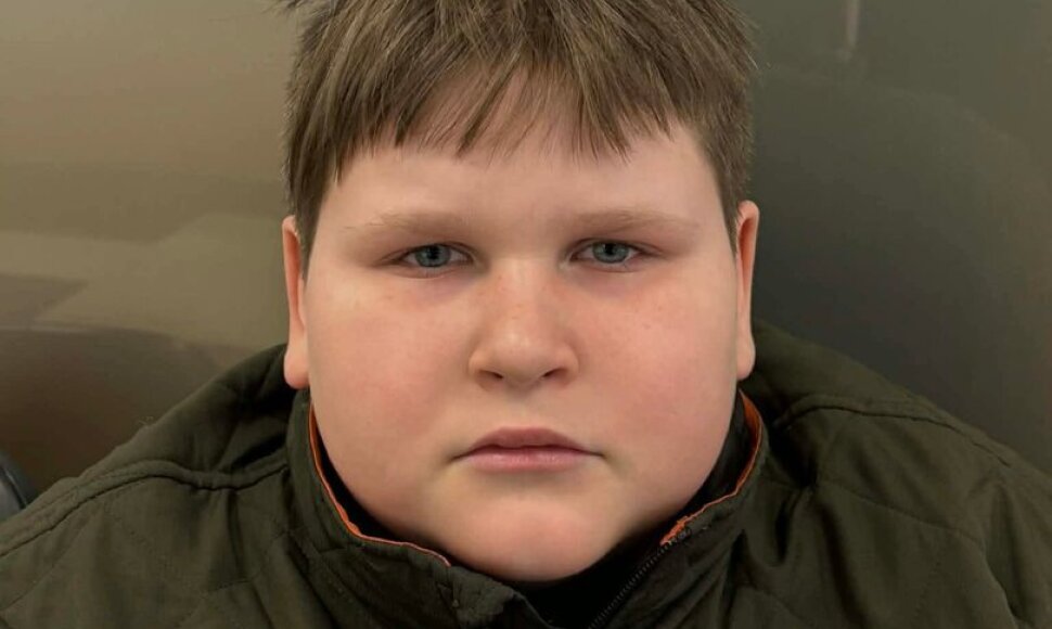 Ieškomas be žinios dingęs mažametis Audrius Š.