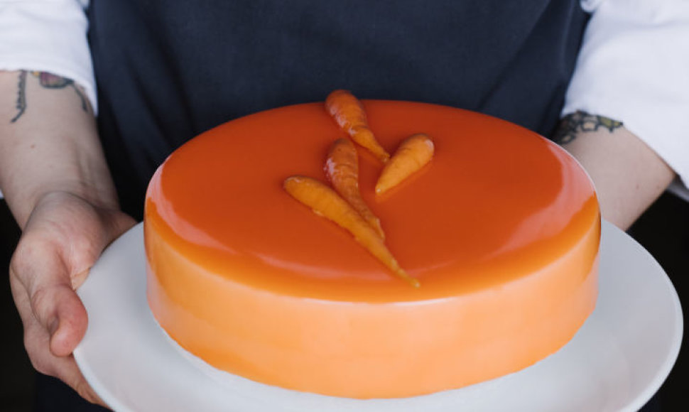 Konditerės Gretos Janulytės morkų tortas 