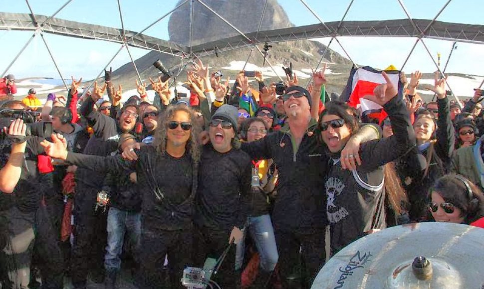 „Metallica“ koncertas Antarktidoje