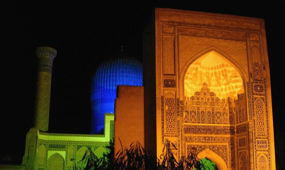 Uzbekijos Samarkandas – vienas seniausių pasaulio miestų.