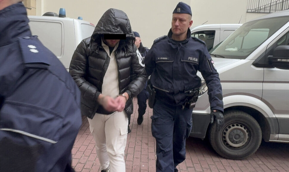 Iš įvykio vietos pabėgęs Lukaszas Žakas buvo sulaikytas tik vėliau