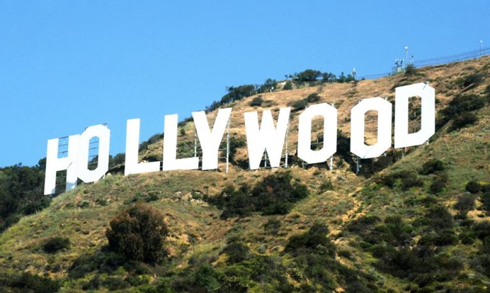 Užrašas „Hollywood“ Los Andžele