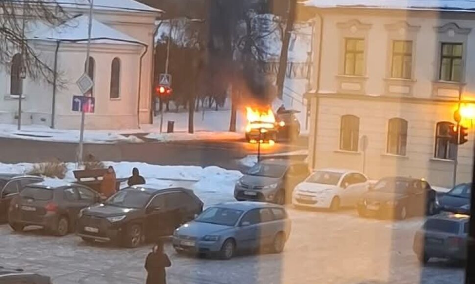 Gaisras Kėdainiuose