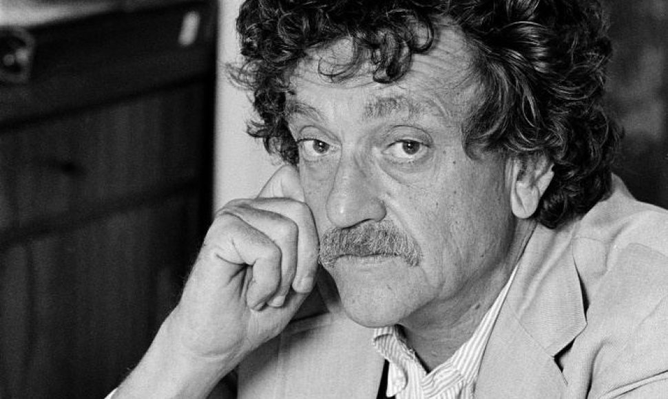 Rašytojas Kurtas Vonnegutas  1979 metais Niujorke