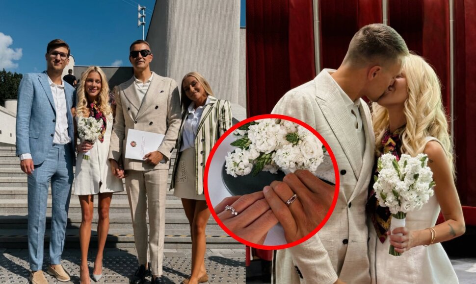 Eglės Malinauskaitės ir Simo Juodviršio vestuvės