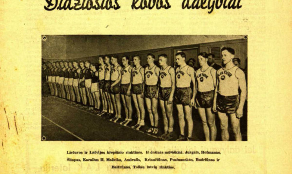 Laikraščio „Lietuvos sportas“ viršelis