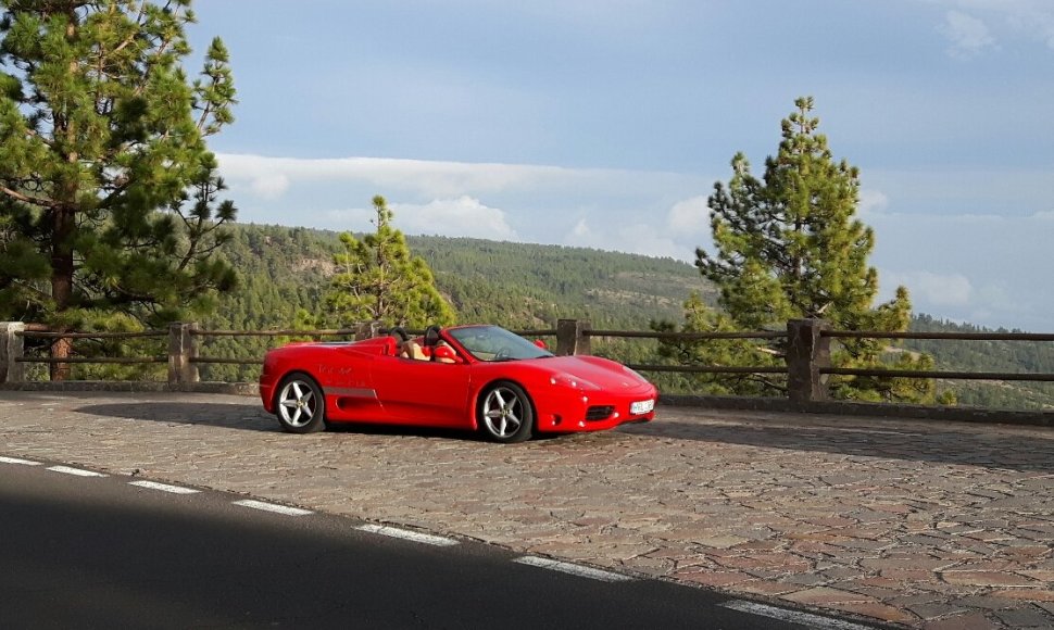 „Ferrari F360“ Tenerifėje