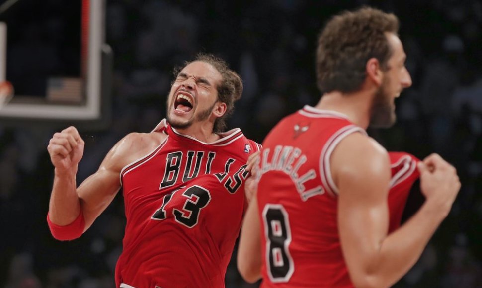 "Bulls" lyderiu tapęs prancūzas Joakimas Noah