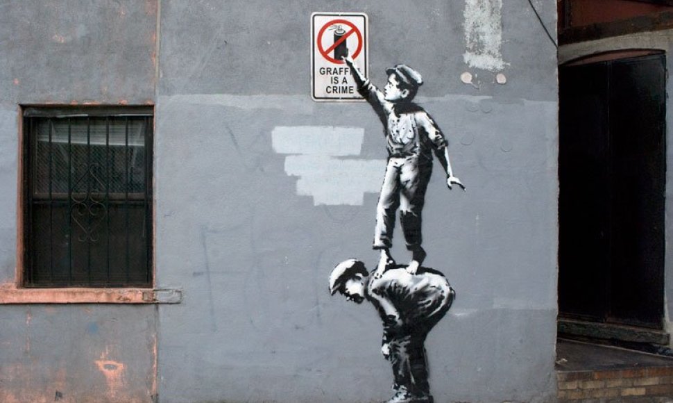 Banksy grafitis