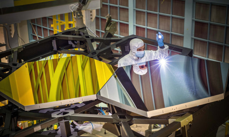 Jameso Webbo kosminis teleskopas bus didžiausias mokslo istorijoje į kosmosą iškeltas teleskopas